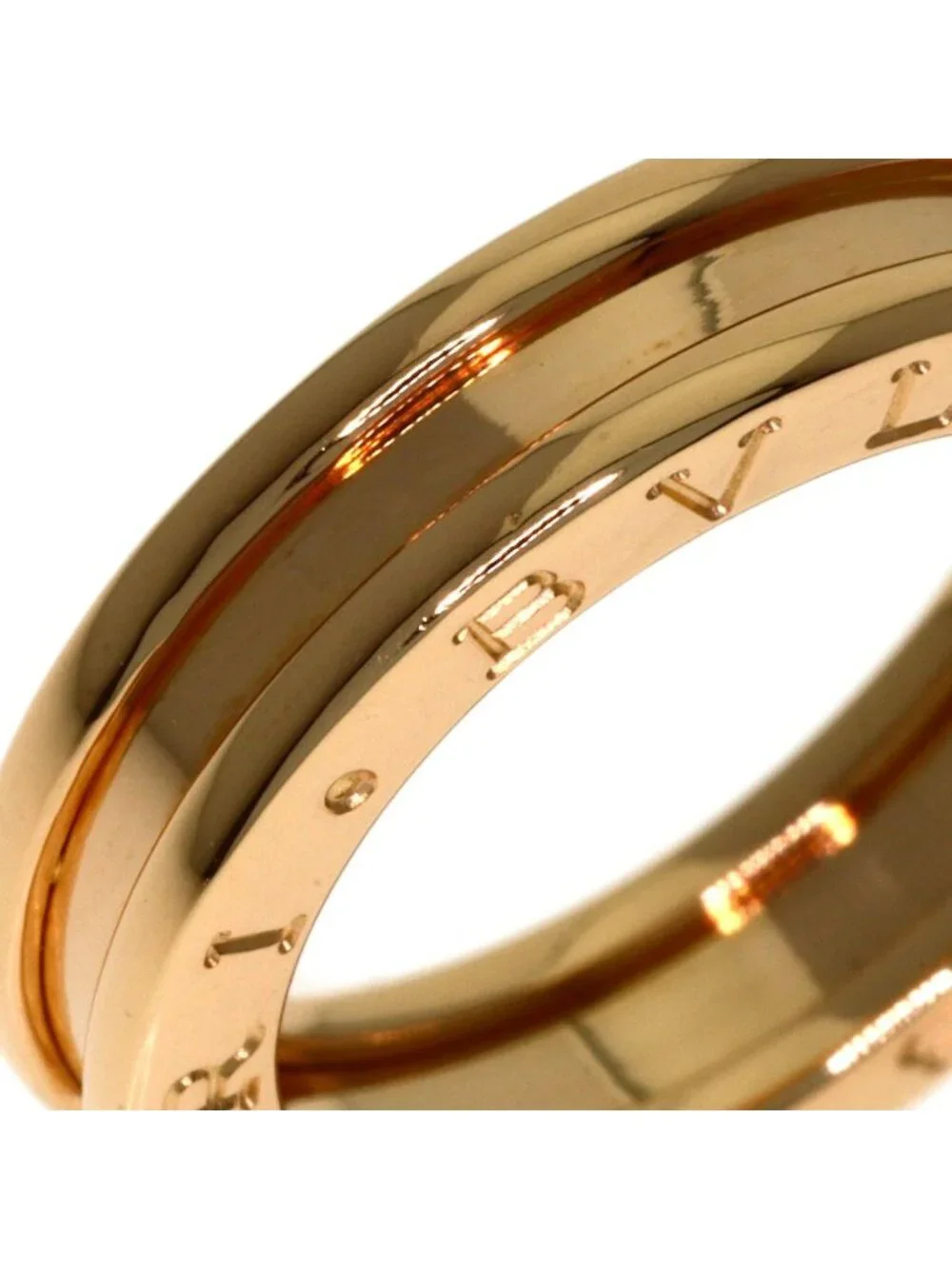 Bvlgari B-zero One Band 48 Ring 18k Pink Gold